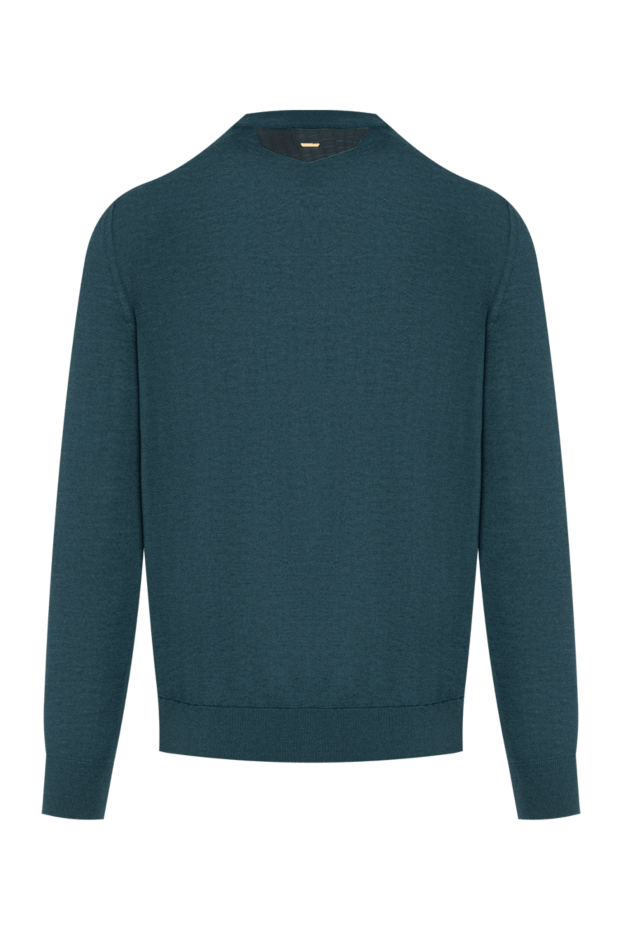 Zilli emerald green crew neck knit jumper 197918 - photo 3