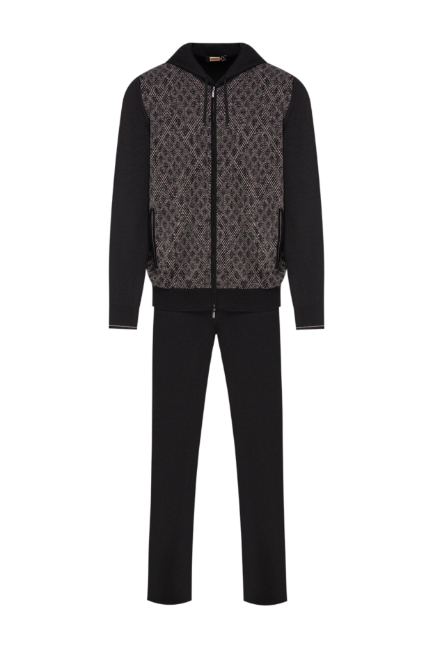 Zilli premium men's walking suit with a combined patterned hoodie 197944 - photo 1