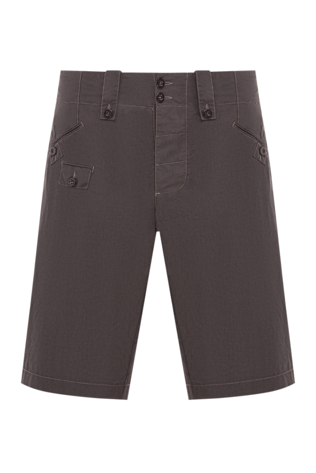 Dolce & Gabbana бежевые мужские шорты из хлопка с декоративными пуговицами
979105 - фото 1