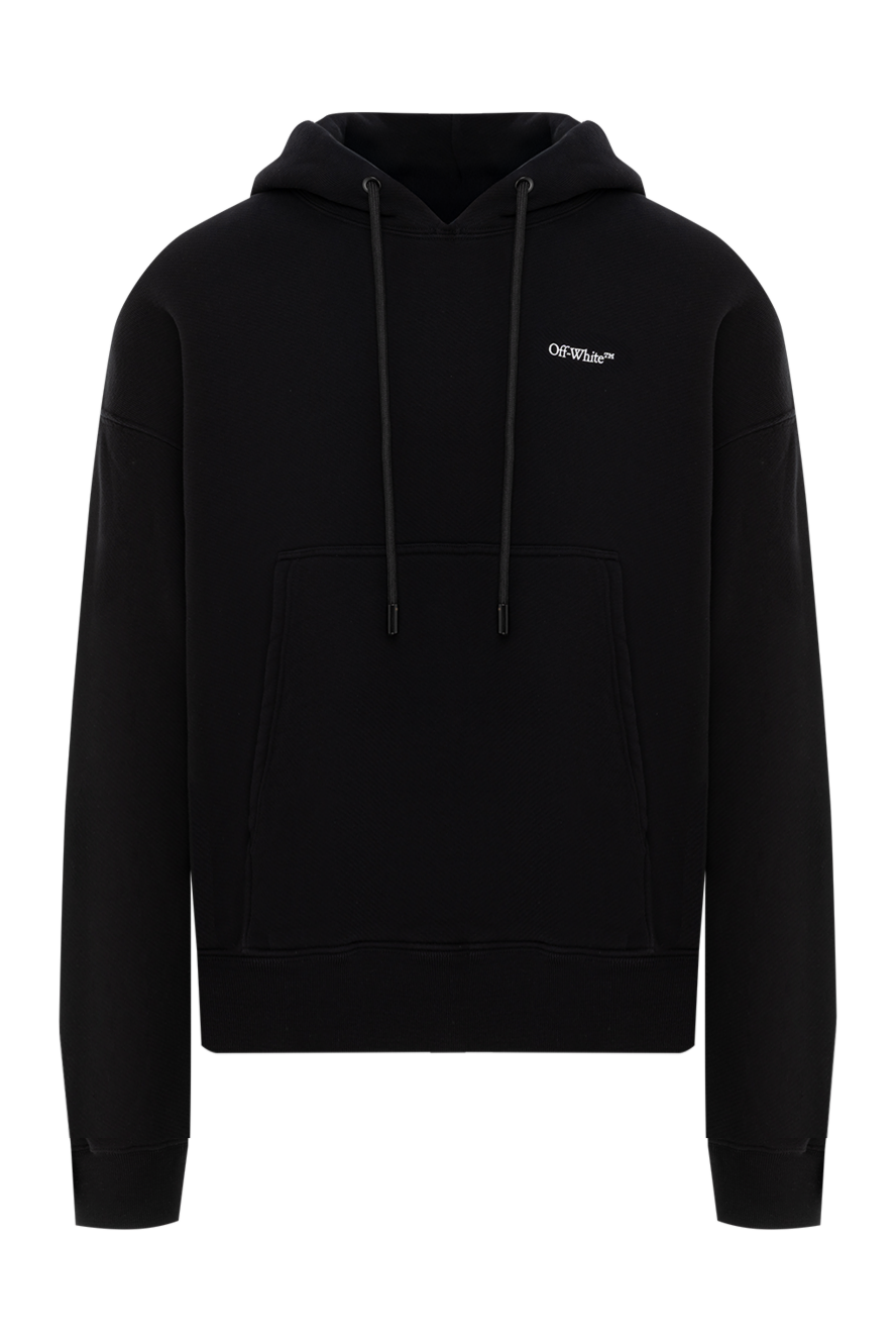 Off-White худи мужское из хлопка с принтом back arrow 187239 - фото 1