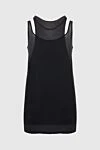 Gucci Women's black silk top - 100% silk. Country of manufacture: Italy. Care: specialized cleaning - photo 1