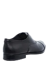 Men's black leather shoes Doucal`s - 100% leather. Lace-up. Interior: Leather. Insole: Leather. Heel height: 2cm. Outsole: Other materials. Country of manufacture: Italy. Care: specialized cleaning - photo 4