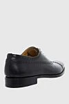 Туфли мужские из кожи черные Magnanni - Перфорация. 100% кожа. Шнуровка. Внутренняя отделка: Кожа. Стелька: Кожа. Высота каблука: 2,5см. Другие материалы. Страна производитель: Испания. Уход: специализированная чистка - фото 4