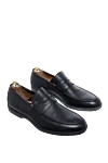 Fratelli Rosetti Men's leather loafers black - leather buckle. 100% genuine leather. Heel height: 2 cm. Interior trim: leather. Outsole: other materials. Country of manufacture: Italy. Care: specialized cleaning - photo 3