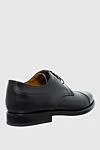 Men's black leather shoes W.Gibbs - 100% leather. Lace-up. Interior trim: leather. Insole: Leather. Heel height: 2cm. Outsole: Other materials. Country of manufacture: Italy. Care: specialized cleaning - photo 4