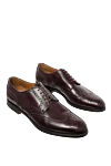 W.Gibbs Shoes for men made of leather burgundy - Perforation. 100% kangaroo. Lace-up. Interior trim: leather. Insole: Leather. Heel height: 2cm. Outsole: Other materials. Country of manufacture: Italy. Care: specialized cleaning - photo 3