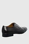 Men's black leather shoes Doucal`s - 100% leather. Lace-up. Interior: Leather. Insole: Leather. Heel height: 2.5cm. Outsole: Other materials. Country of manufacture: Italy. Care: specialized cleaning - photo 4