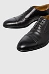 Doucal`s Men's black leather shoes - 100% leather. Lace-up. Interior: Leather. Insole: Leather. Heel height: 2.5cm. Outsole: Other materials. Country of manufacture: Italy. Care: specialized cleaning - photo 5