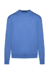 Billionaire Blue wool jumper for men - 100% wool. Country of manufacture: Italy. Care: specialized cleaning - photo 1