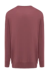 Wool jumper pink for men Massimo Sforza - 100% wool. Country of manufacture: Italy. Care: specialized cleaning - photo 6