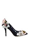 Dolce & Gabbana Туфли - 70% хлопок, 24% вискоза, 6% полиамид. Высота каблука: 8 см. нет. кружево, кристаллы. Уход: специализированная чистка. другие материалы. Производство: Италия - photo 1