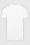 1921 T-Shirt White cotton T-shirt for men - printed. 100% cotton. Country of manufacture: Italy. Care: specialized cleaning - photo 5