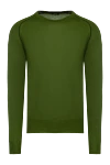 Massimo Sforza Cashmere jumper green for men - 100% cashmere. Country of manufacture: Italy. Care: specialized cleaning - photo 1