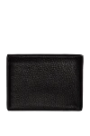 Araldi 1930 Black leather wallet for men - 100% leather. Button. 2 bill pockets, 8 card slots. Country of origin: Italy. Care: specialized cleaning - photo 3