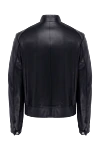 Massimo Sforza Black leather jacket for men - 100% leather. Closure: Zipper. Two side pockets, two chest pockets. Country of manufacture: Italy. Care: specialized cleaning - photo 7