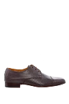 Doucal`s Brown leather men's shoes - Perforation. 100% leather. Lace-up. Interior: Leather. Insole: Leather. Heel height: 2cm. Outsole: Other materials. Country of manufacture: Italy. Care: specialized cleaning - photo 1