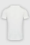 Philipp Plein White cotton T-shirt for men - print, logo, pattern, rhinestones. 100% cotton. Country of origin: Italy. Care: specialized cleaning - photo 5