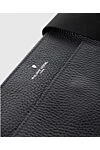 Philippe Model Мессенджер чёрные - логотип . молния . 100%-кожа . Уход: сухая чистка. Производство: Италия - фото 3