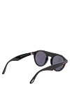 Sunglasses made of metal and plastic, black, for men Tom Ford - fantasy shape of the Frame. UV protection. plastic, metal. Country of manufacture: Italy. Care: specialized cleaning - photo 4