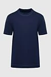 Brunello Cucinelli Футболка из хлопка фиолетовая мужская фиолетовая - 100% хлопок. Страна производитель: Италия. Уход: специализированная чистка - фото 1