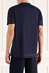 Футболка из хлопка фиолетовая мужская фиолетовая Brunello Cucinelli - 100% хлопок. Страна производитель: Италия. Уход: специализированная чистка - фото 4