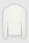 White cotton jumper for men Malo - 100% cotton. Country of manufacture: Italy. Care: specialized cleaning - photo 6