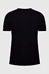 Black cotton T-shirt for men Dolce & Gabbana - picture print. 100% cotton. Country of manufacture: Italy. Care: specialized cleaning - photo 6