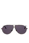 Tom Ford Sunglasses made of metal and plastic, brown, for men - contrast Frame. UV protection, scratch protection, case included. plastic, metal. Country of manufacture: Italy. Care: specialized cleaning - photo 1