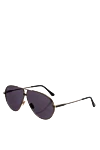 Sunglasses made of metal and plastic, brown, for men Tom Ford - contrast Frame. UV protection, scratch protection, case included. plastic, metal. Country of manufacture: Italy. Care: specialized cleaning - photo 2