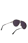 Tom Ford Sunglasses made of metal and plastic, brown, for men - contrast Frame. UV protection, scratch protection, case included. plastic, metal. Country of manufacture: Italy. Care: specialized cleaning - photo 3