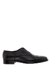 Doucal`s Men's black leather shoes - 100% leather. Lace-up. Interior: Leather. Insole: Leather. Heel height: 2cm. Outsole: Other materials. Country of manufacture: Italy. Care: specialized cleaning - photo 1