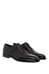 Doucal`s Men's black leather shoes - 100% leather. Lace-up. Interior: Leather. Insole: Leather. Heel height: 2cm. Outsole: Other materials. Country of manufacture: Italy. Care: specialized cleaning - photo 3