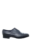 Doucal`s Blue leather men's shoes - 100% leather. Lace-up. Interior trim: 100% fur. Insole: Leather. Heel height: 2cm. Outsole: Other materials. Country of manufacture: Italy. Care: specialized cleaning - photo 1