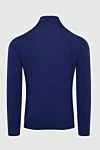 Cotton long sleeve polo blue for men Dalmine - Long sleeve. 100% cotton. Closure: Zipper. Country of manufacture: Italy. Care: specialized cleaning - photo 6