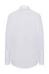 Alessandro Gherardi White men's shirt - 77% cotton, 18% polyamide, 5% elastane. Closure: buttons. Country of manufacture: Italy. Care: specialized cleaning - photo 5