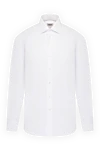 Alessandro Gherardi White cotton shirt for men - 100% cotton. Closure: buttons. Country of manufacture: Italy. Care: specialized cleaning - photo 1