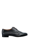 Doucal`s Men's black leather shoes - Perforation. 100% leather. Lace-up. Interior: Leather. Insole: Leather. Heel height: 2cm. Outsole: Other materials. Country of manufacture: Italy. Care: specialized cleaning - photo 1