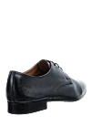 Men's black leather shoes Doucal`s - Perforation. 100% leather. Lace-up. Interior: Leather. Insole: Leather. Heel height: 2cm. Outsole: Other materials. Country of manufacture: Italy. Care: specialized cleaning - photo 4