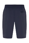 Beach shorts made of polyamide with elastane, blue, for men Brunello Cucinelli - 95% polyamide, 5% elastane. Closure: drawstring. two side, one back. Country of origin: Italy. Care: specialized cleaning - photo 6