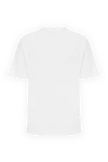 White cotton T-shirt for men Dolce & Gabbana - logo embossing, heart pattern. 100% cotton. Country of manufacture: Italy. Care: specialized cleaning - photo 6