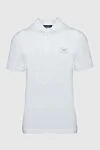 Dolce & Gabbana Cotton polo white for men - Embossed brand logo. 100% cotton. Buttons. Country of manufacture: Italy. Care: specialized cleaning - photo 1