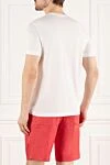 Men's white basic T-shirt with a round neck
Loro Piana - 100% cotton. Country of origin: Italy. Care: specialized cleaning - photo 4