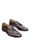 Barrett Brown leather loafers for men - tassels. 100% leather. Insole: leather. Sole Height: Heel Height 2cm. Country of manufacture: Italy. Care: specialized cleaning - photo 3