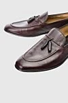 Barrett Brown leather loafers for men - tassels. 100% leather. Insole: leather. Sole Height: Heel Height 2cm. Country of manufacture: Italy. Care: specialized cleaning - photo 5