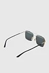 Sunglasses made of metal and plastic, black, for men Gucci - UV protection, scratch protection, case included. plastic, metal. Country of manufacture: Italy. Care: specialized cleaning - photo 4