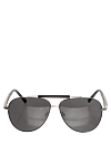 Chopard Black men's metal and plastic sunglasses for sun protection - logo on the lens. UV protection, scratch protection, case included. plastic, metal. Country of origin: Italy. Care: specialized cleaning - photo 1