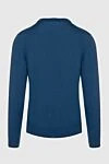 Cashmere jumper blue for men Svevo - 100% cashmere. Country of origin: Italy. Care: specialized cleaning - photo 6