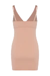 Women's shaping dress with a V-neck, pink Wolford - V-neck. cotton, elastane. Country of origin: Italy. Care: specialized cleaning - photo 2