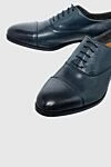 Doucal`s Blue leather men's shoes - 100% leather. Lace. Interior decoration: Fur. Insole: Leather. Heel height: 2 cm. Leather. Country of manufacture: Italy. Care: specialized cleaning - photo 5