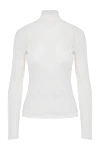 Herve Leger White nylon blouse for women - mesh. 100% nylon. Country of manufacture: Italy. Care: specialized cleaning - photo 1